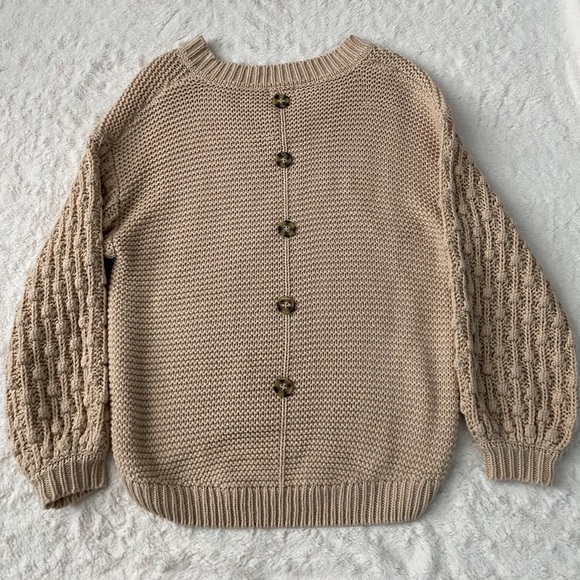 Blu Pepper Puffy Oversized Sweatshirt - Picture 5 of 7